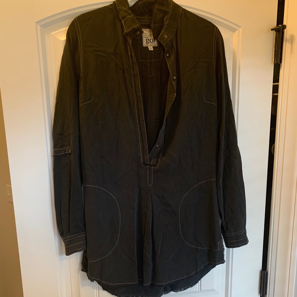 Go! By GoSilk Tunic Top Size XS